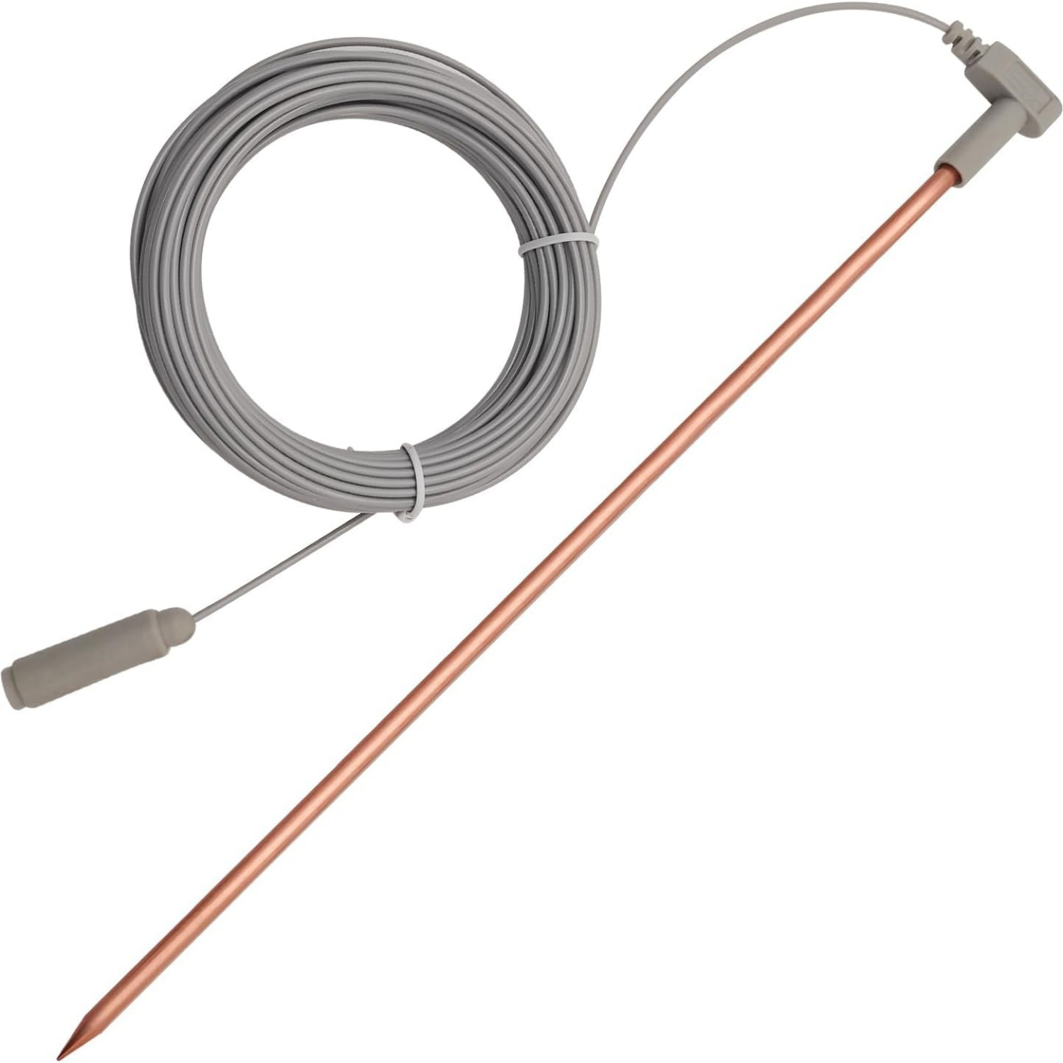 Fishing Rod Travel - 40ft/12m 암 접지선이 있는 구리 접지봉,