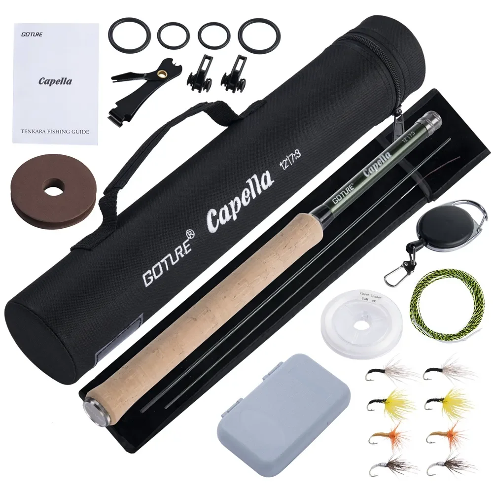 Fishing Rod Carbon Fiber - 고투어 12피트 클래식 텐카라 플라이 낚싯대