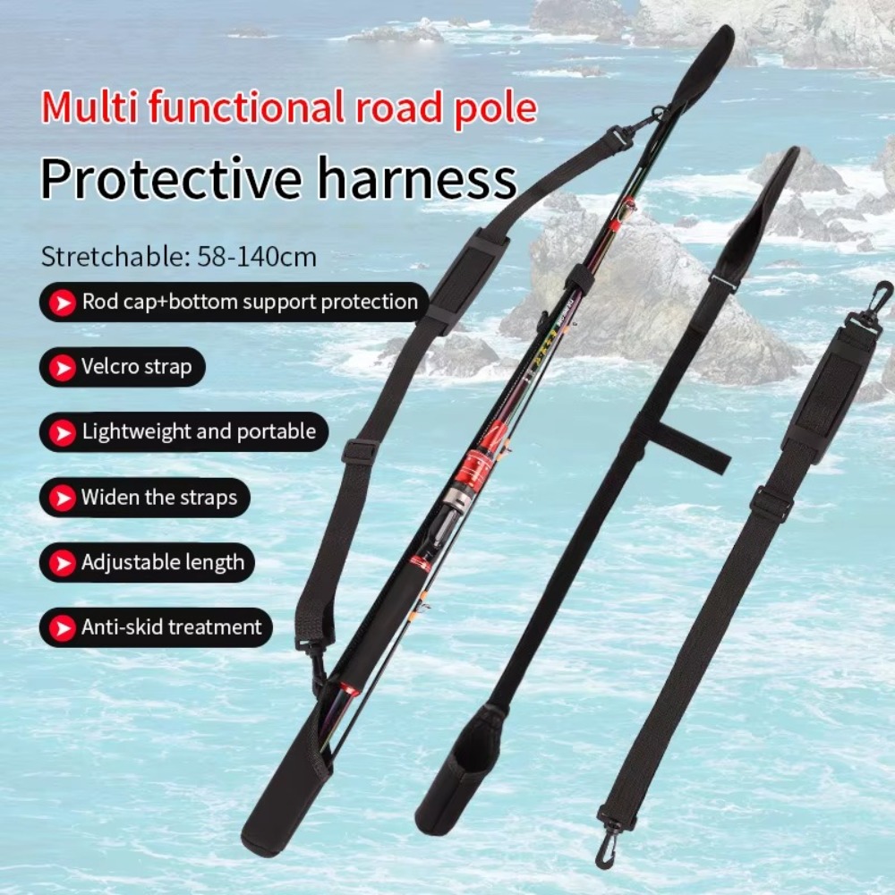 휴대용 낚시대 보관 가방 조정 가능한 낚시대 어깨 벨트 - Fishing Rod Combo 리뷰 및 가격