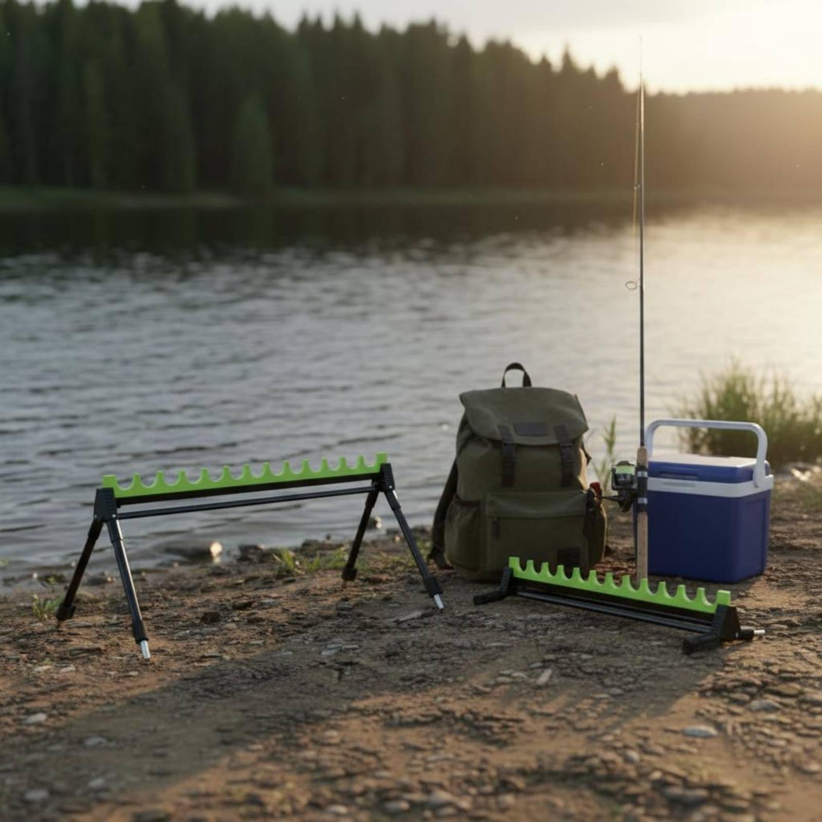 텔레스코픽 낚싯대 스탠드 휴대용 접이식 브래킷 야외 낚 - Fishing Rod Telescopic 리뷰 및 가격