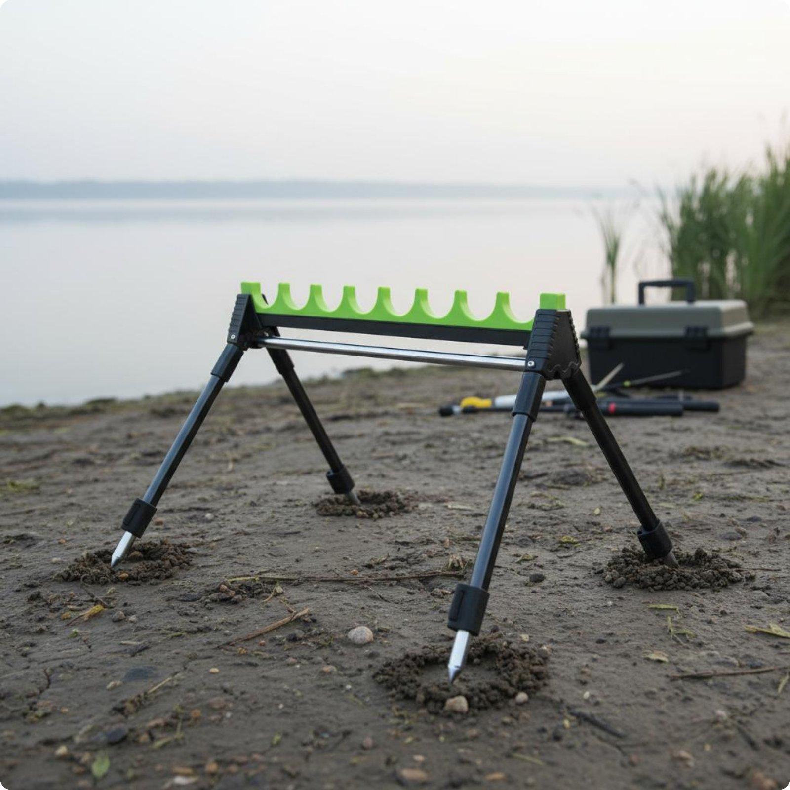 텔레스코픽 낚싯대 스탠드 휴대용 접이식 브래킷 야외 낚 - Fishing Rod Telescopic 리뷰 및 가격