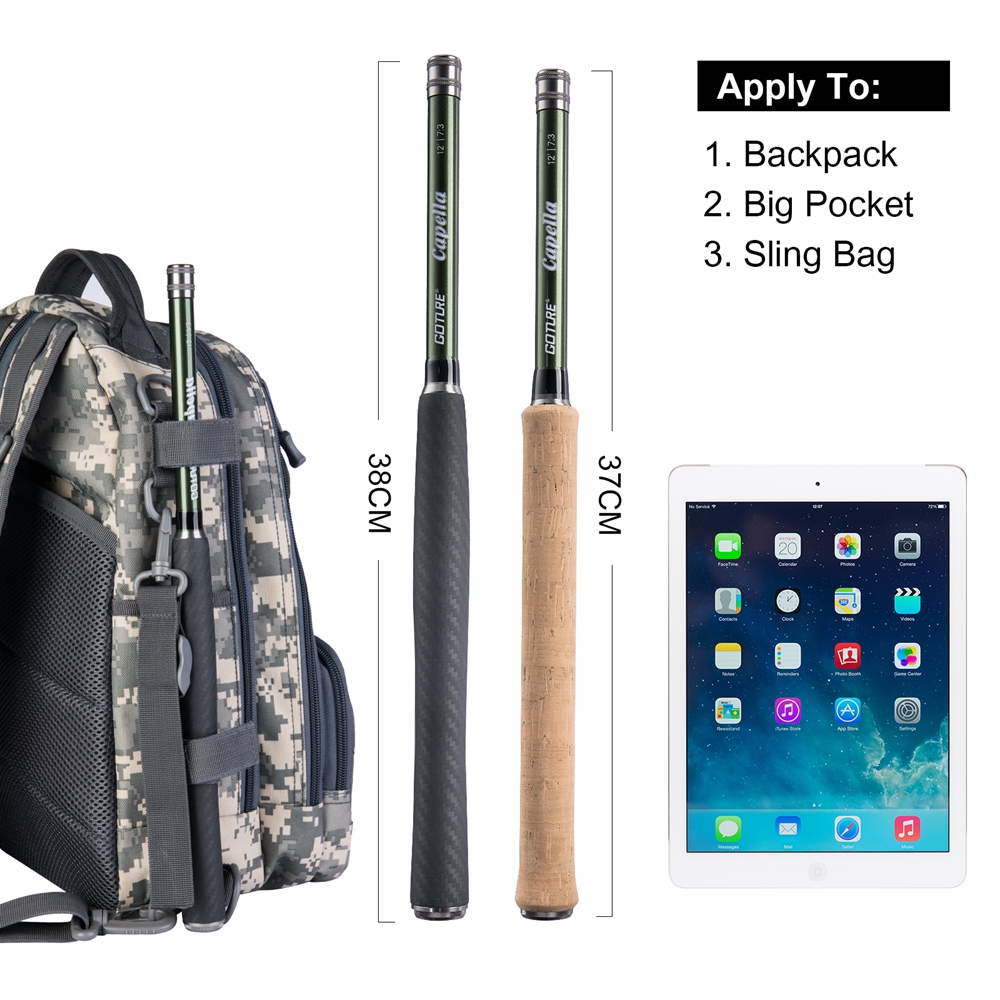 Goture Tenkara 플라이 낚싯대 콤보 3.6m - Fishing Rod Carbon Fiber 리뷰 및 가격