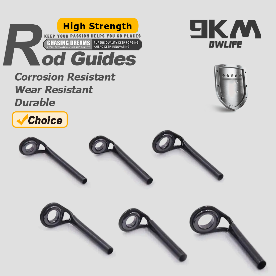 낚싯대 가이드 5~10pcs MKT 낚싯대 수리 키트  - Fishing Rod Tip Replacement 리뷰 및 가격