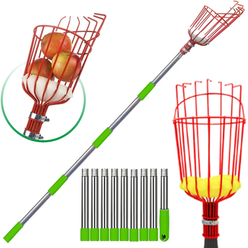 정원 농장 스테인리스 스틸 텔레스코픽 막대 과일 따기  - Fishing Rod Telescopic 리뷰 및 가격