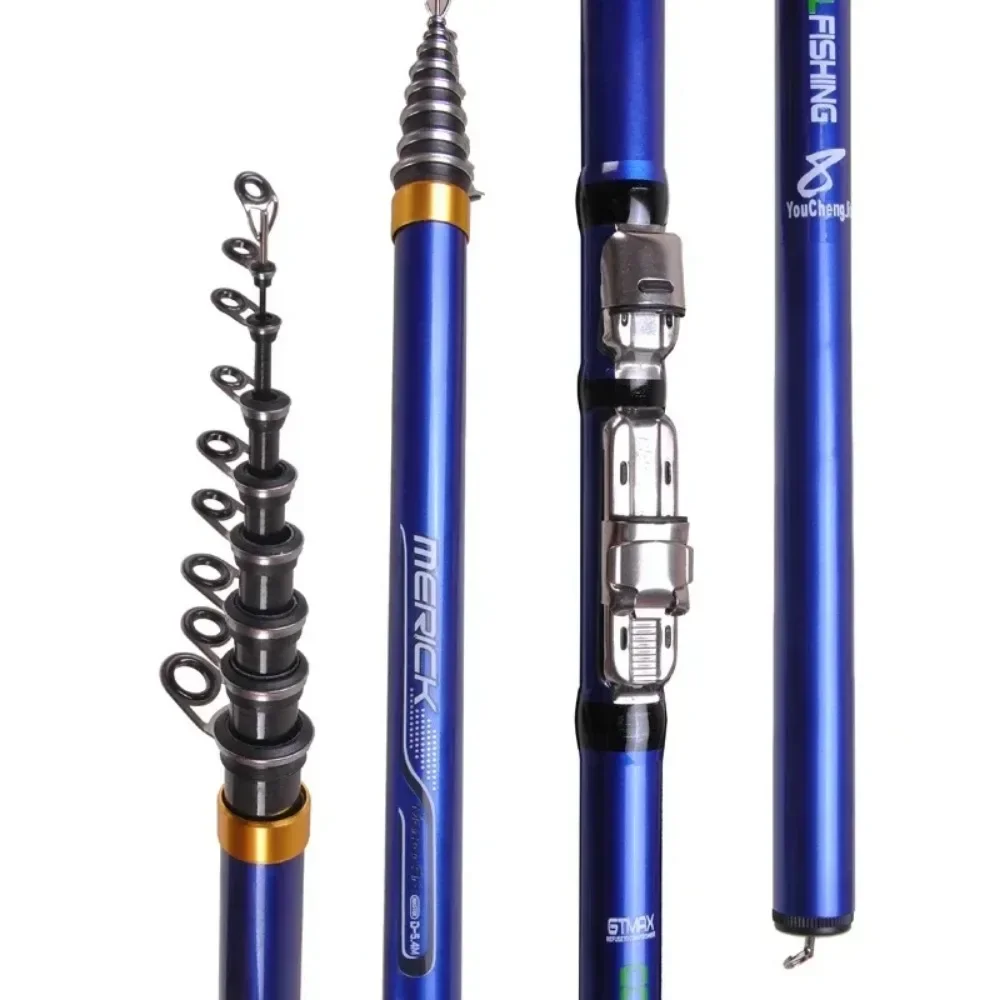 탄소 섬유 3.6M 4.5M 5.4M 6.3M 스피닝  - Fishing Rod Surf 리뷰 및 가격