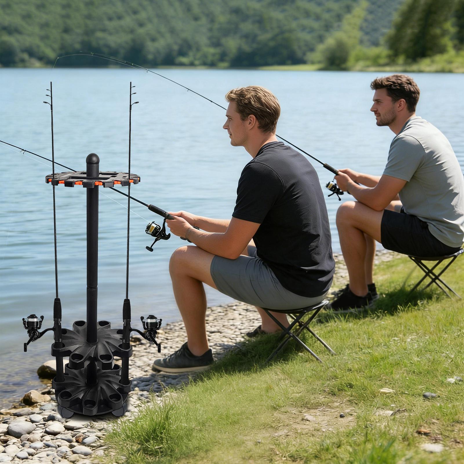 낚싯대 거치대, 낚싯대 수직 스탠드, 보트, 차고, 카 - Fishing Rod Travel 리뷰 및 가격