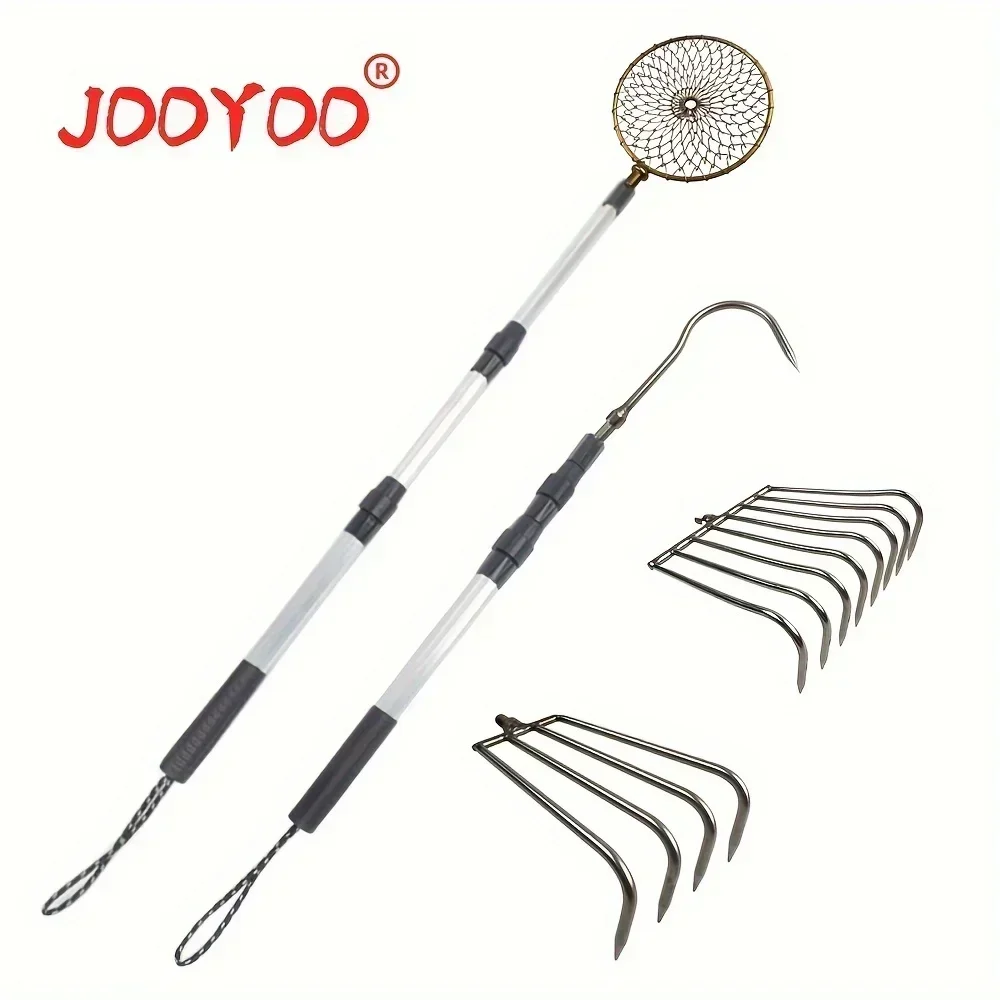 1pc JOOYOO 개폐식 써레 스페이드 후크, 아이스 - Fishing Rod Telescopic 리뷰 및 가격